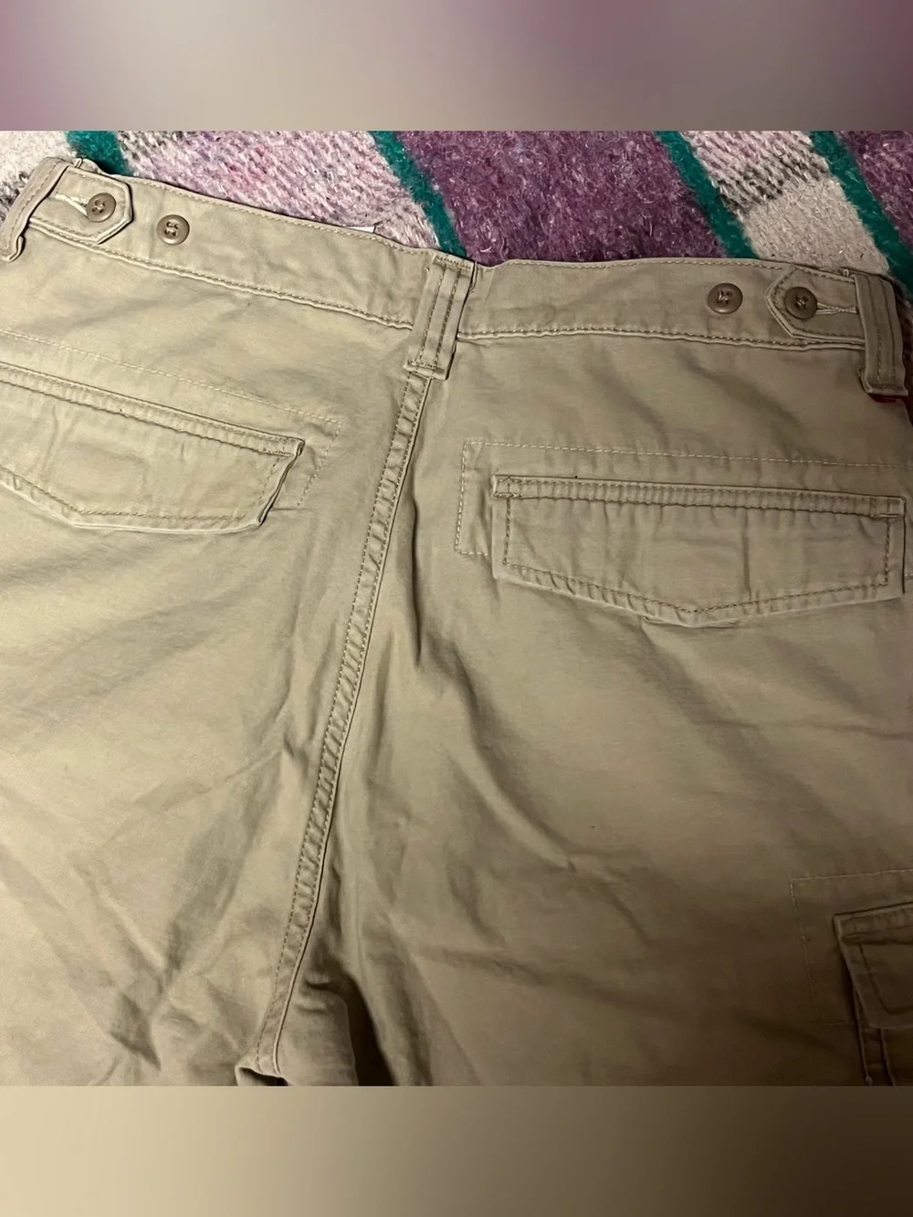 Levi’s Cargo Shorts W30 Khaki Utility Military Y2K Baggy Men’s Streetwear